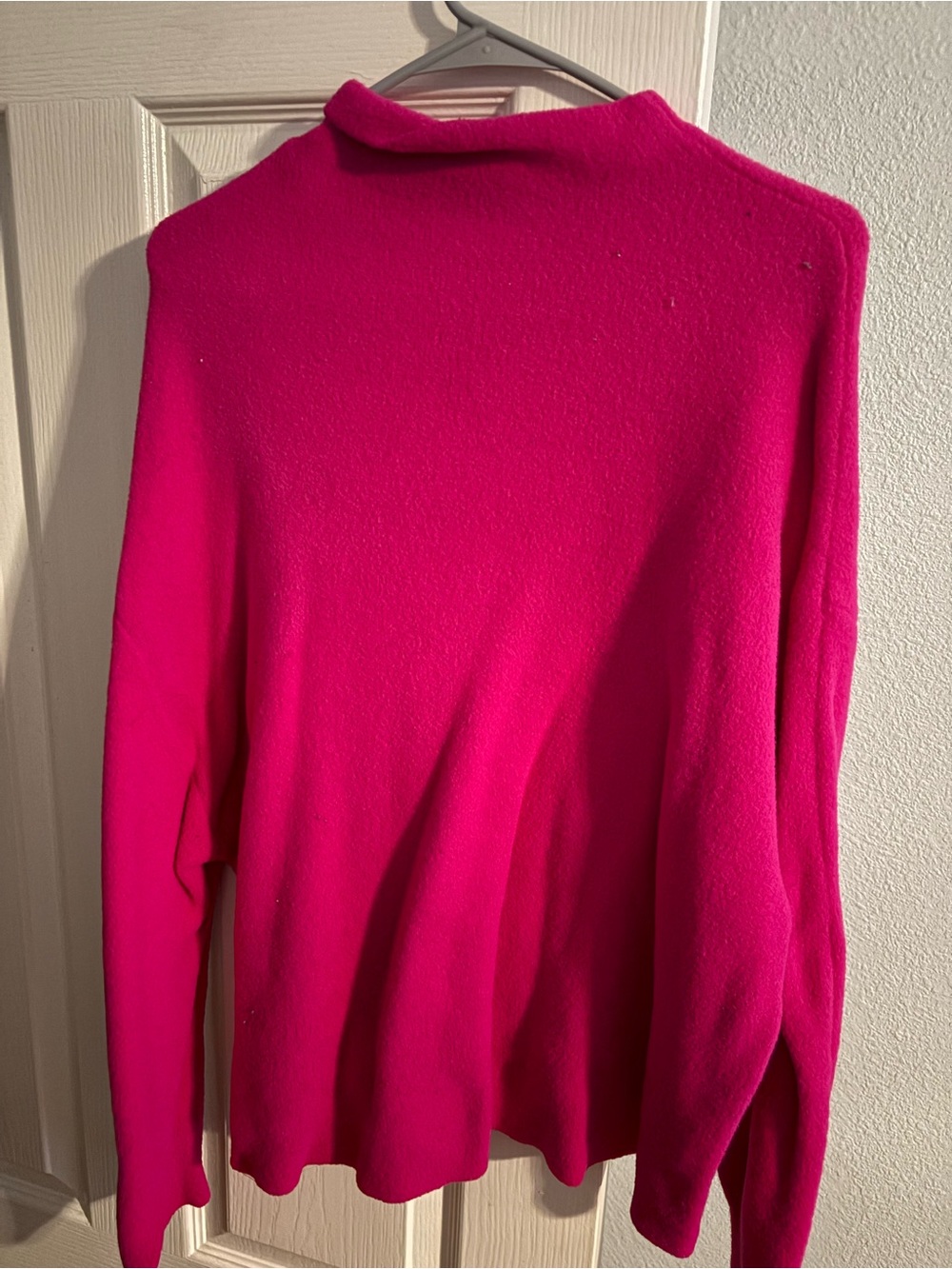 Worthington Hot Pink Turtleneck Sweater